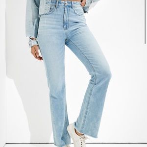 American Eagle Highest Rise 90s Flare size 14